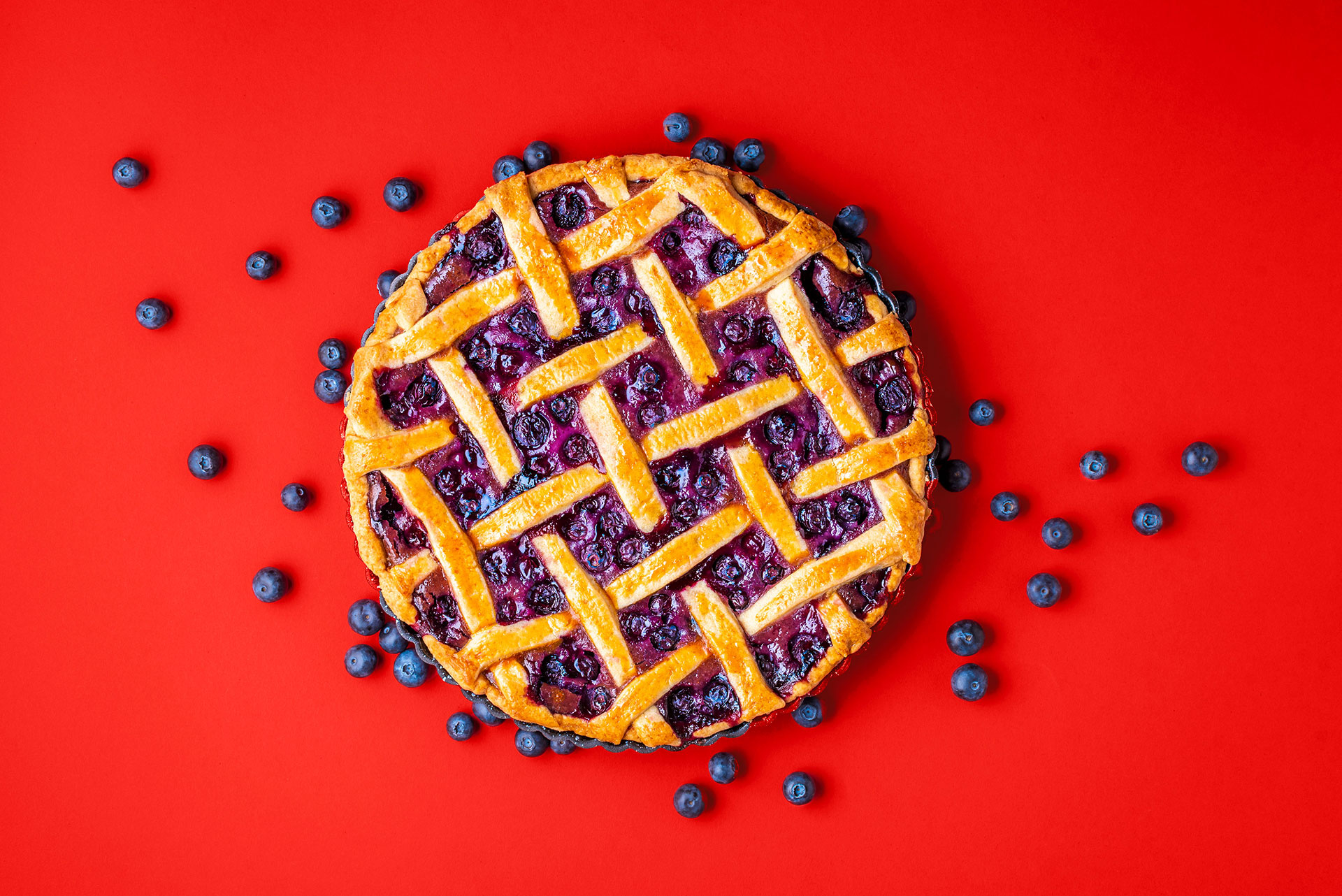 blueberry pie