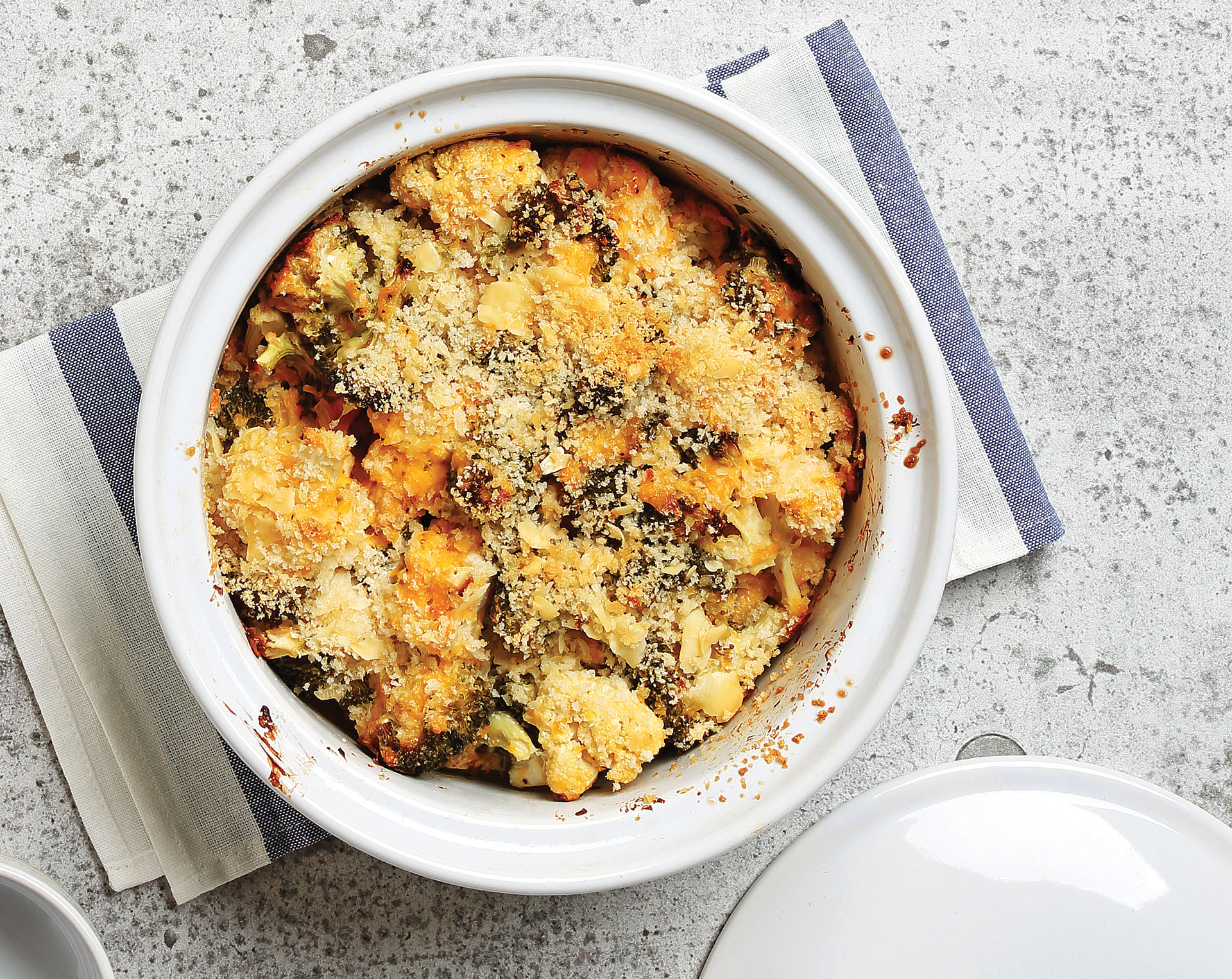 Broccoli and Cauliflower Casserole recipe
