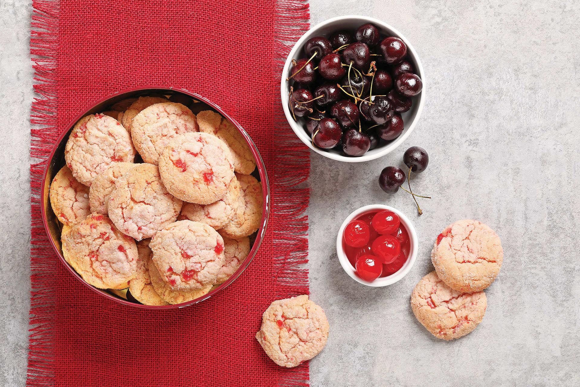 Cherry Chip Cookies recipe