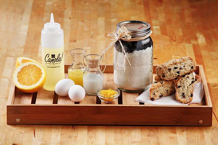 Orange Scones in a Jar Recipe