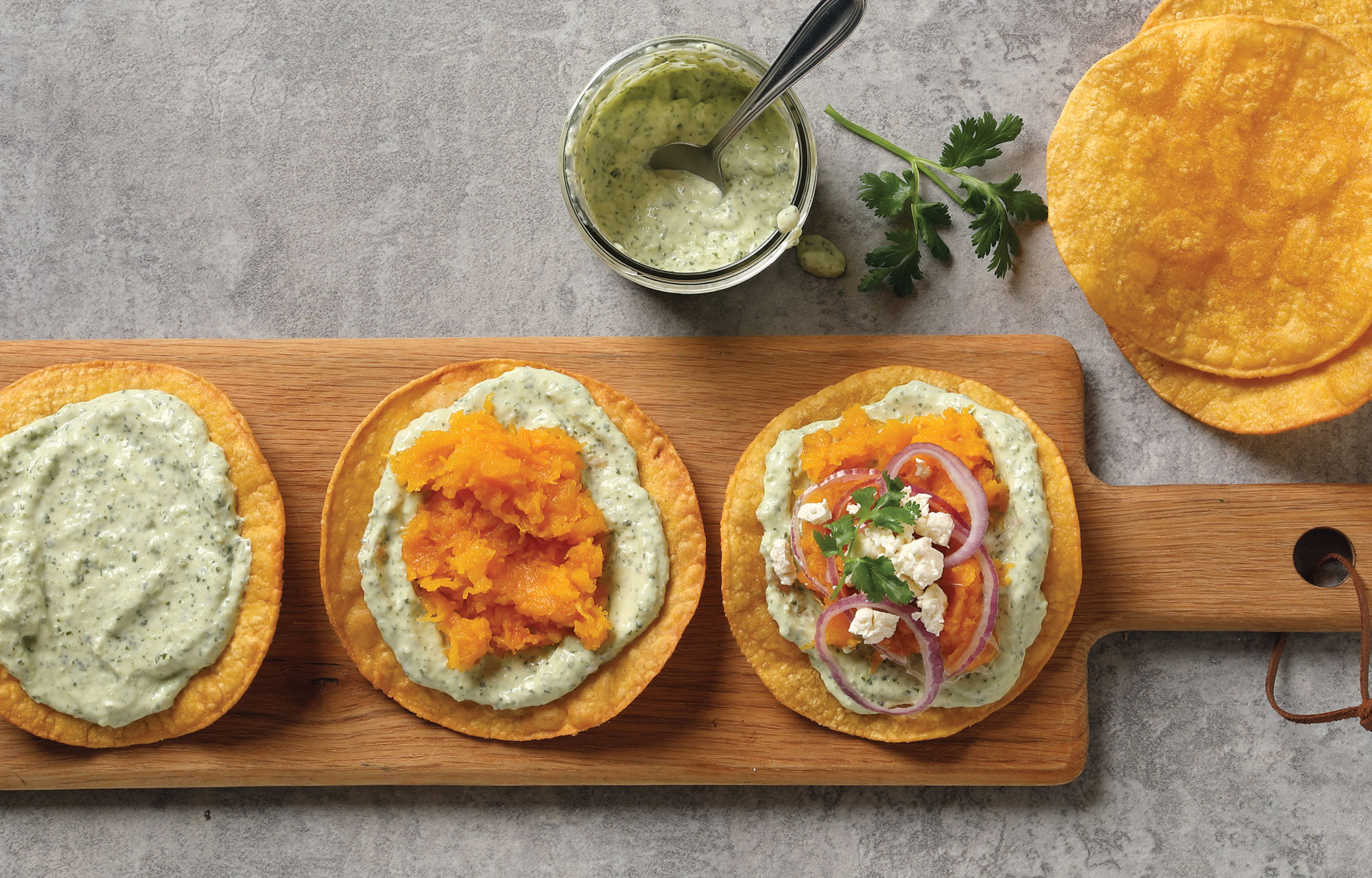Roasted Squash Tostadas Recipe