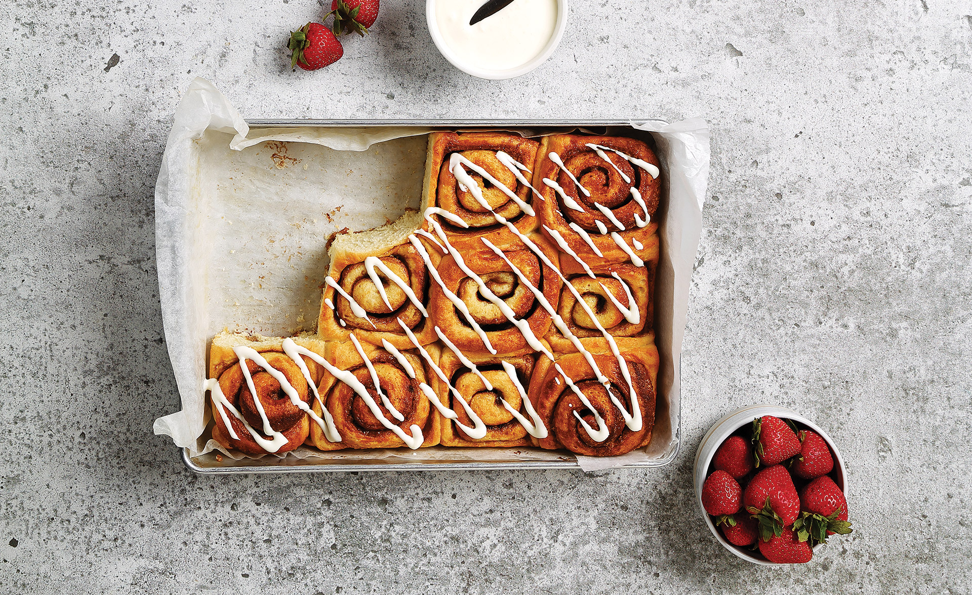 Cinnamon swirl rolls