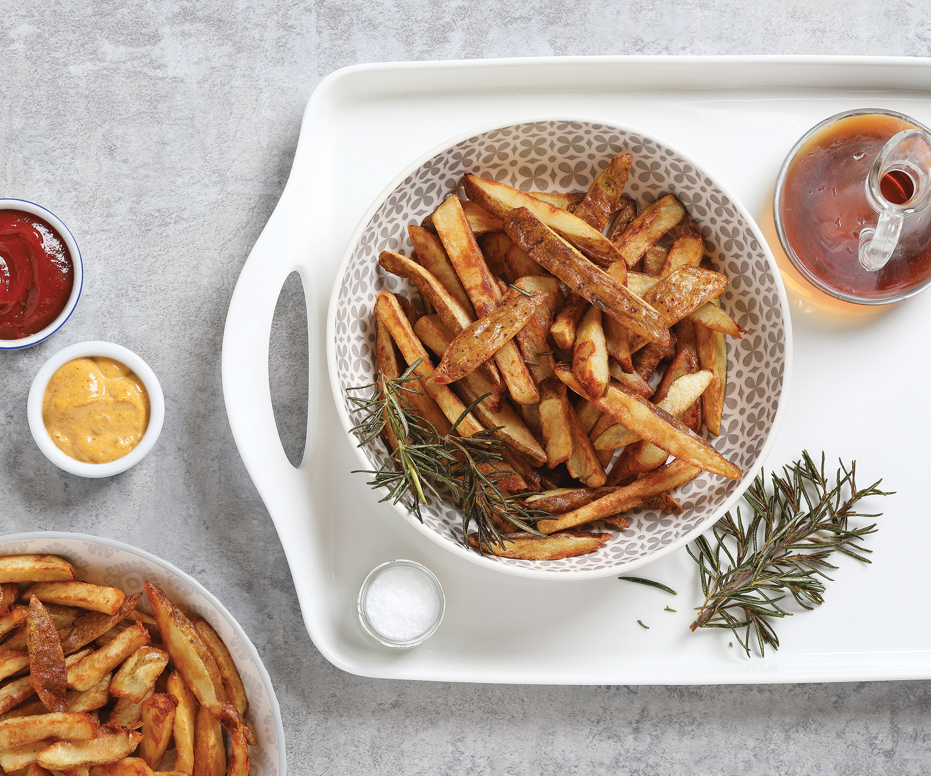 Deep frying with canola oil, photos of homemade deep-fried french fries